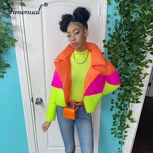 Simenual Women's Fashion Down Jackets