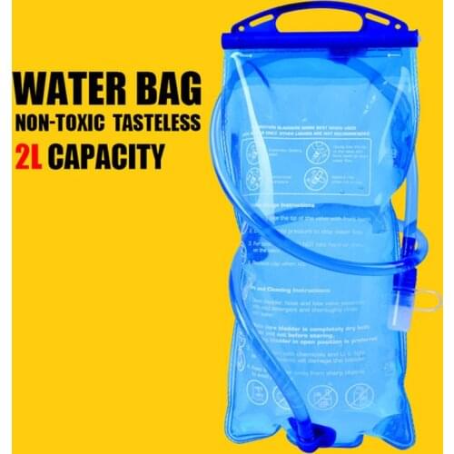 Outdoor sports drinking water bag water bag portable thickening cycling running mountaineering water bag large capacity 2L
