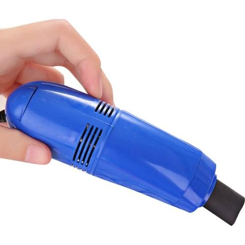 USB Mini Computer Keyboard Vacuum Cleaner Dust Cleaning Kit Handheld Keyboard Brush Device For PC Laptop Portable EM88