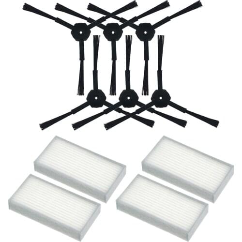 Vacuum robot cleaner Parts side brush Primary dust Filter mop Hepa Filter for ilife v5 v5s V3 V3s v5pro V50 V55 x5 v5s pro