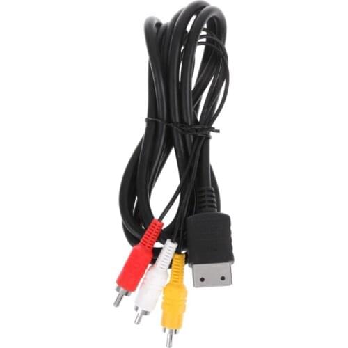 1.8M/6FT RCA Video AV Stereo Composite Adapter Cable for sega Dreamcast P82A
