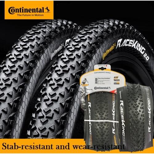1 PC Continental Crossking 26 / 27.5 * 2.0 Mountain Bike puncture-proof folding tire 180TPI folding tubeless tire MTB tire