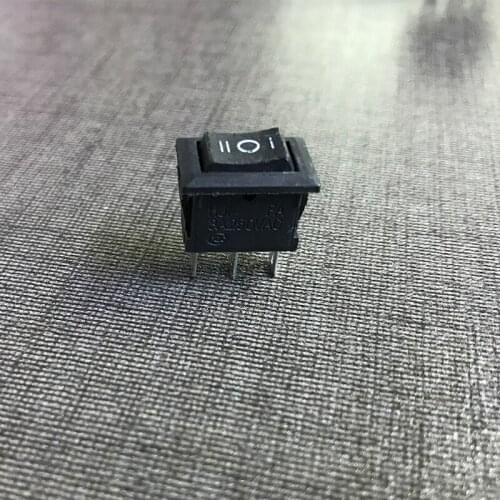 10pcs Black 12v Rocker Switch 20 Amp DC, Round Light 12 V Volt Kit Car 3 Pin Mini