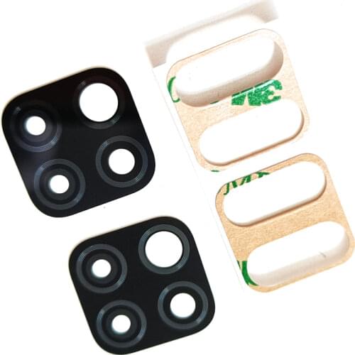 100pcs Rear Back Main Camera Glass Lens With Sticker Adhesive For Huawei Mate 20 20X 10 Pro P20 P30 Lite