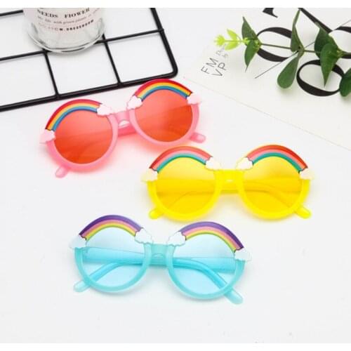2 Pcs Kids Photo Shooting Props Child Baby Summer Beach Sunglasses Hair Band Kit