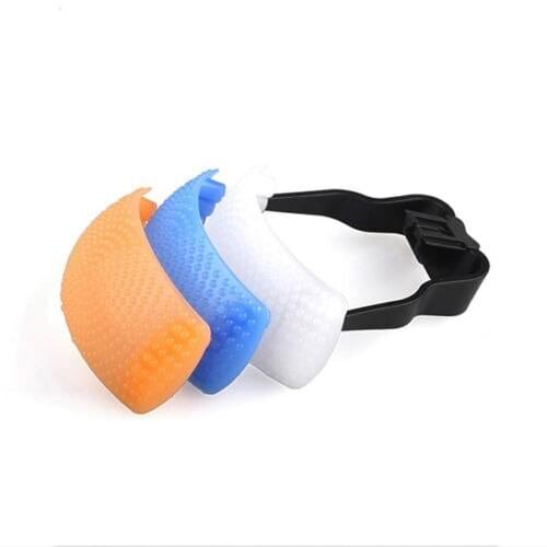 3-Color Pop Up Flash Diffuser for Canon 5D Mark II/ III/50D/350D/450D/550D/1200D for Nikon D800/D700/D600