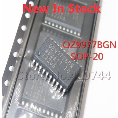5PCS/LOT OZ9977BGN OZ9977 SOP-20 SMD LCD backlight board chip In Stock NEW original IC