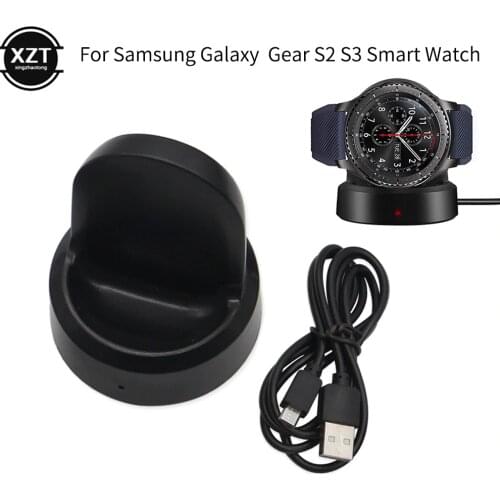 Wireless Fast Charger Base For Samsung Gear S3/S2 Frontier Watch Charging cable For Samsung Galaxy Watch S2/S3 46mm/42mm charge