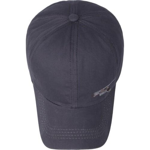 Classic Logo Adjustable Baseball Cap Plain Dad Cap Outdoor Sports Wear Sunhat for Men and Women