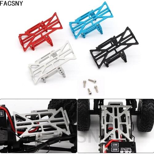 Aluminum Alloy Battery Tray Holder Bracket Frame for Axial SCX24 90081 C10 AXI00001 1/24 RC Crawler Car Upgrade