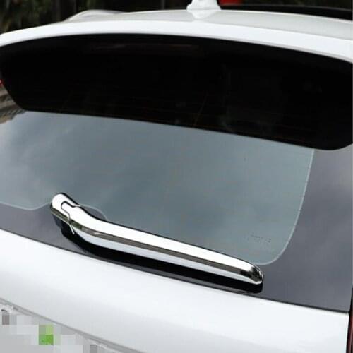 For Volvo XC40 XC 40 2019 2020 ABS Chrome Rear Window Rain Wiper Arm Blade Frame Cover Protector Trims Molding Car Accessories