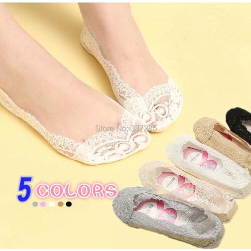 Summer girls Shallow mouth Solid Lace Socks Cute Fashion Children Retro Ship Princess Style Bare ankle stealth socks for baby