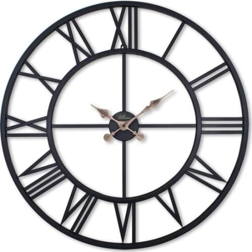 Regal 2688 B Wrought Iron 76 cm Skeleton Wall clock Wall clock