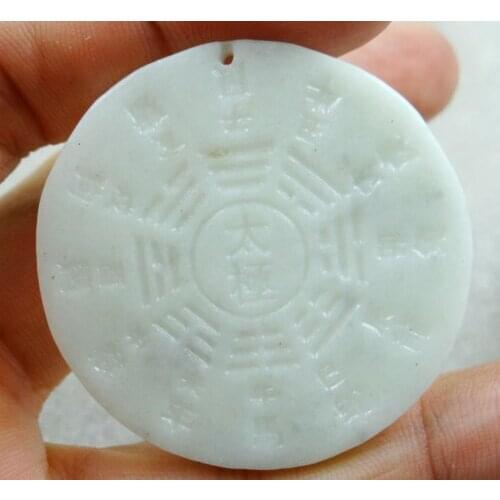 Natural stone Quartz crystal Chinese hand-carved statue of Gossip amulet pendant for diy jewelry making Necklace Accessories