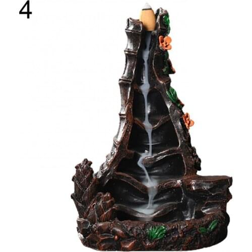 Resin Pour Down Incense Burner Holder Home Meditation Censer Home Decoration