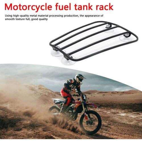 Universal Motorcycle Fuel Tank Suction cup Luggage Rack Bracket Holder Motorcycle Accessories Premium Durable Luggage Rack