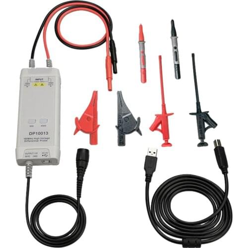 USB Oscilloscope High Voltage Differential Probe Kit for Digital Smart Support Multi-probe Cascade Power Supply JA55