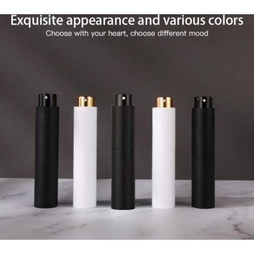 10ML Rotating High-end Detachable Perfume Bottle Spray Bottle Portable Glass Liner Small Spray Bottle