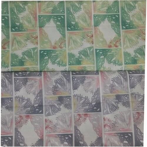 50x160cm Geometry Leaf Checks Patterns 100% Cotton Fabric Flower Fabric Patchwork Baby Fabric cotton Textile kids 100% cotton