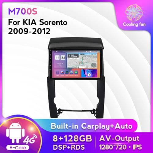 6G+128G Android 11 RDS DSP 4G LTE Car Audio Car Radio Multimedia Video Player For KIA Sorento 2009-2012 Navigation GPS SWC BT