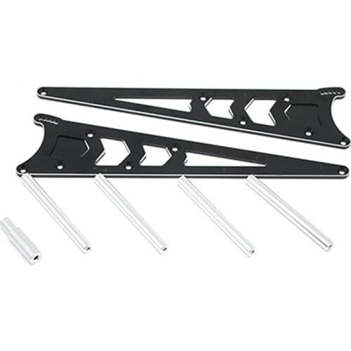 Aluminum Head-up Wheelie Bar Alloy Tail Wheel for Slash 2WD RC Car Modification Upgrade Part
