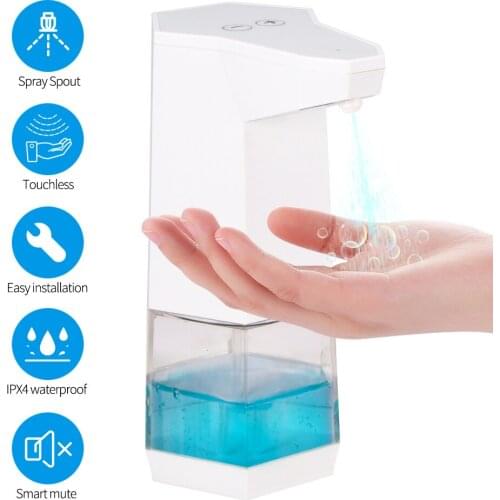 Automatic Soap Dispenser Spray Liquid Dispenser Disinfectant Mist Touchless Hand Sterilizer Infrared Motion Sensor Dispenser
