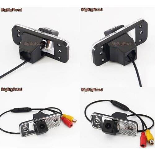 BigBigRoad For Kia Carens Hyundai Grandeur IX45 Azera SantaFe Santa Fe 2007-2012 Car HD Rear View Camera Auto Backup Monitor