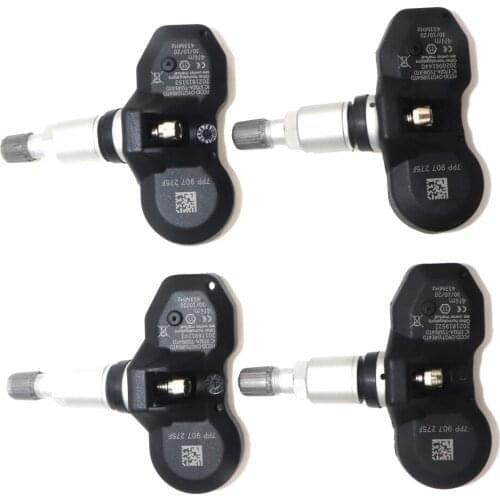 4Pcs /Set Tire Pressure Sensors TPMS 433MHz 7PP907275F For Audi A6/A6 Quattro 2005 2006 2007 2008 2009 2010 2011