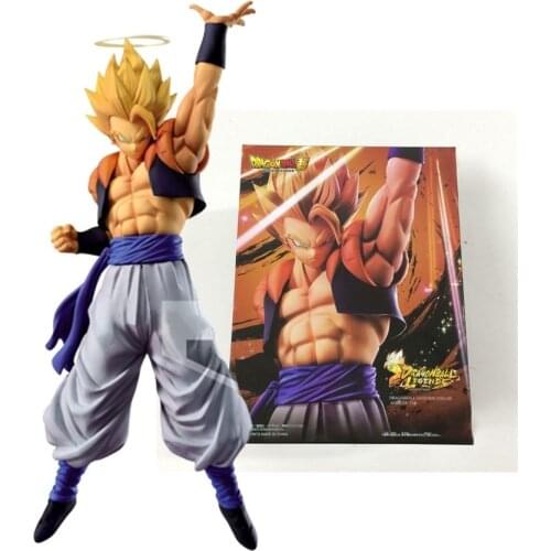 Dragon Ball Z Gogeta Anime Figures Stardust Breaker Angel Gogeta Action Figurine Dragonball Model Vegeta Hot Toys Collector Doll