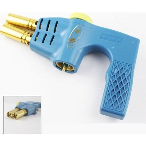MAPP Torch Twin Tubes for Brazing Soldering Welding HVAC Plumbing Gas Torch