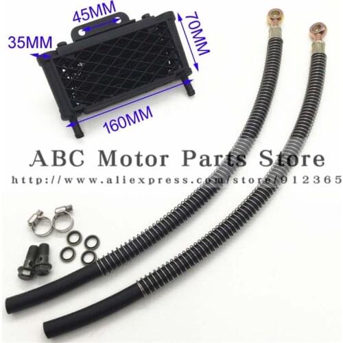 Oil Cooler radiator Dirt Pit Bike Monkey Racing Motorcyle High performance refires accessories Kayo BSE Chinese Bike 110 125CC