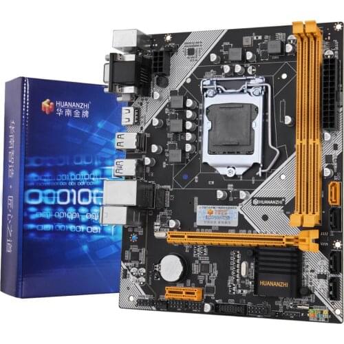 New HUANANZHI B75 desktop motherboard supports LGA1155 i3 i5 i7 CPU DDR3 memory