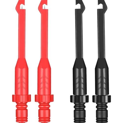 New Piercing Test Clip with 4mm Banana seat Heavy-Duty Insulation Piercing Probe Automotive test Clip with back probe