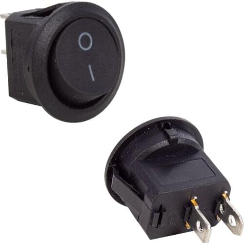 BOOSTER SWITCH ROUND (IC-133) BLACK * WHITE