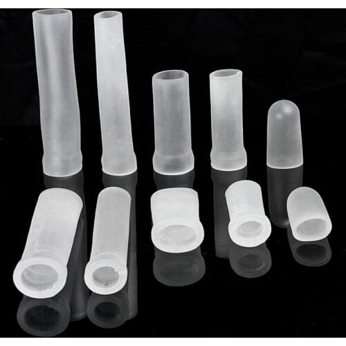 Sleeve for Penis Extender Pump Enlargement Silicone Glans Protector Cap Replacement for Penile Stretcher Clamping Kit