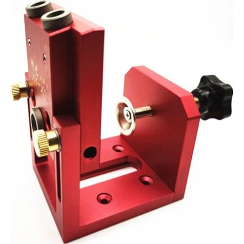 Woodworking Slots 3 in 1 Round Drill Punching Hole Opener Locator Woodworking Tools