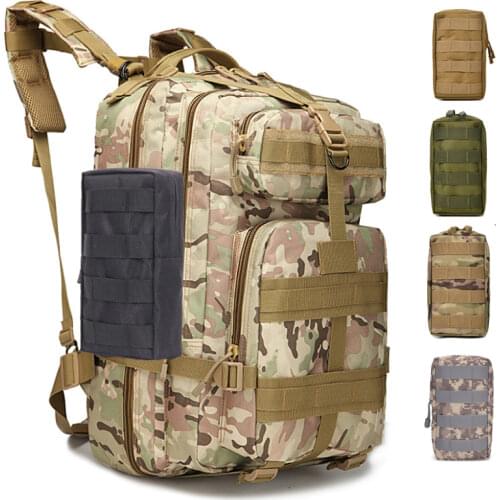 Tactical Accessories Pouch Molle Hunting Bags Belt Waist Bag Military Tactical Pack Outdoor Pouches Case Pocket Camo Waist Bag