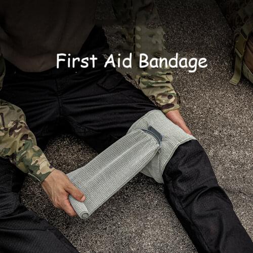 Outdoor Military Elastic Bandage Tactical Tourniquet Camping Supplies First Aid Bandage Trauma Vacuum Compression Israel Bandage