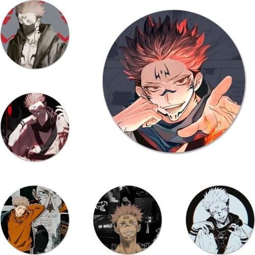 Jujutsu Kaisen Sukuna anime Badge Brooch Pin Accessories For Clothes Backpack Decoration gift