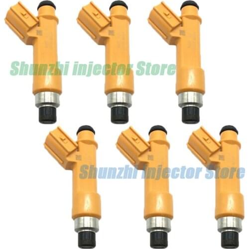 6pcs Fuel Injector Nozzle For Toyota Camry & 10-12 LEXUS HS250H 23250-0H050 23209-0H050 232500H050 232090H050