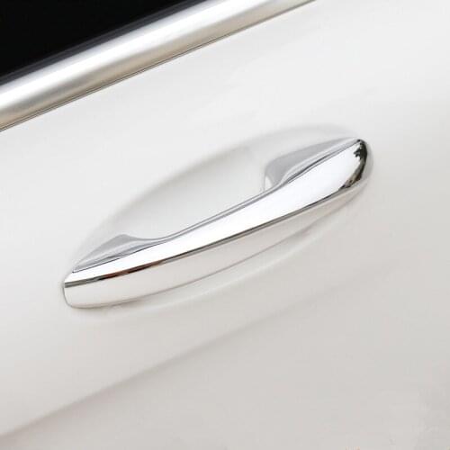 ABS Exterior Car Door Handle Cover Trim 5pcs For Benz GLC X253 2015-2020 Car accesories interior Car decoration