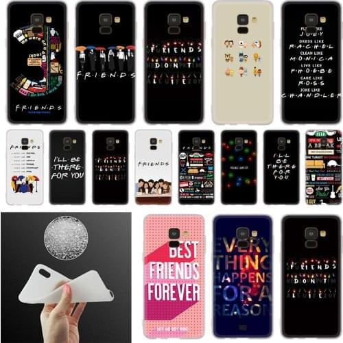 Friends Season Phone Case For Samsung Galaxy A10 A20 A30 A40 A50 A60 A70 A6 A8 Plus A7 A9 2018 A3 A5 2017 Soft Cover Coque