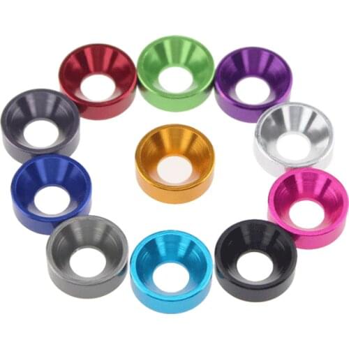 Aluminium Alloy Washer Color Flat Washers Gasket For RC Parts M2 M2.5 M3 M4 M5 M6 M8