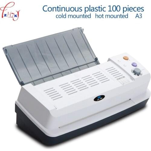 Hot &Cold A3 Electric Laminator Machine 330mm 4 Roller System photo laminating machine Office School and Household 1PC
