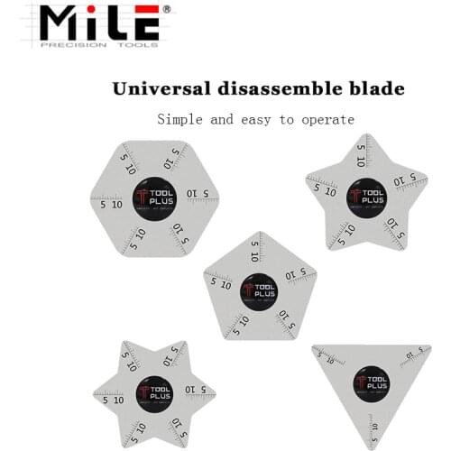 MILE 5pcs/Lot Phone Stainless Steel Anti-Slip Picks Pry Opening Tools for iPhone iPad Samsung Screen Repair