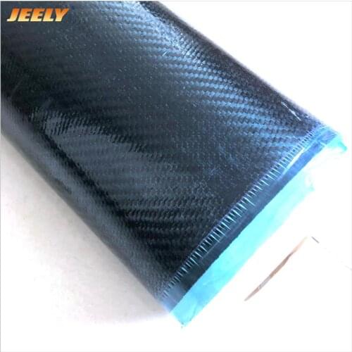 Jeely Plain/Twill Epoxy Coating 3K 200gsm 42% Prepreg carbon fiber fabric for sale 20㎡/roll