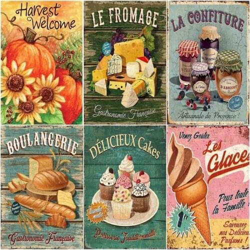 GATYZTORY Painting By Number Ice Cream Cheese Drawing On Canvas HandPainted Painting Art Gift DIY Pictures By Number Food Home D