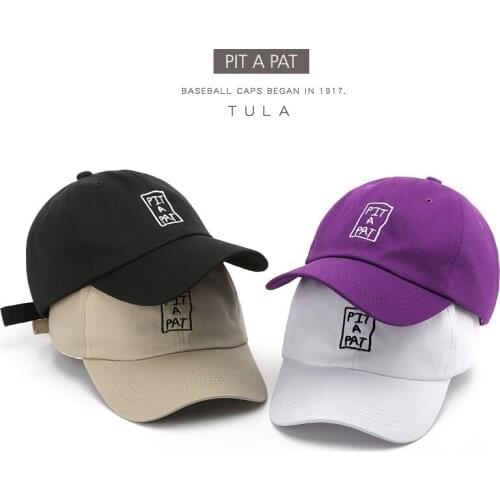 New Cotton Baseball Cap for Women and Men Fashion Embroidery Hat Spring Casual Snapback Hat Soft Top Comfortable Visors Hat