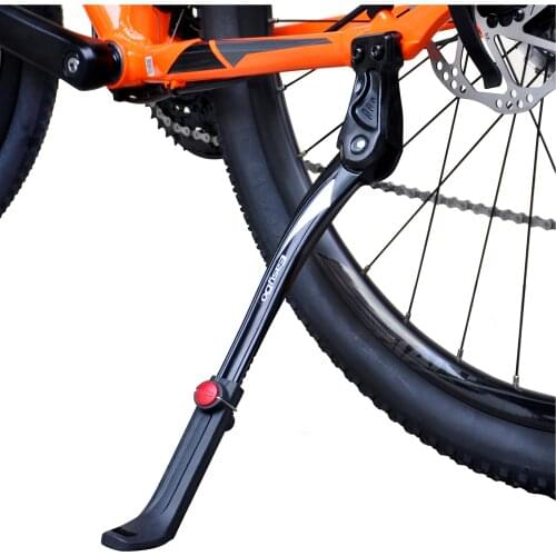 Easydo Adjustable Rear Mount Bicycle Bike Kickstand Alloy Material for 24''-29'' Parking Rack Fits on Chain Stay with 2 Holes