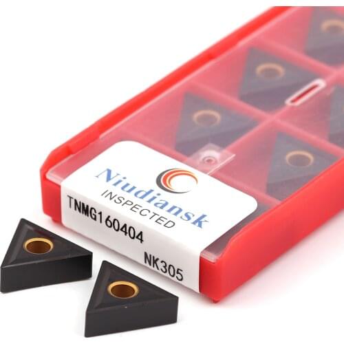 TNMG160404 NK305 TNMG160408 NK305 CNC lathe machining tools Cemented carbide cutting inserts External turning tool for cast iron